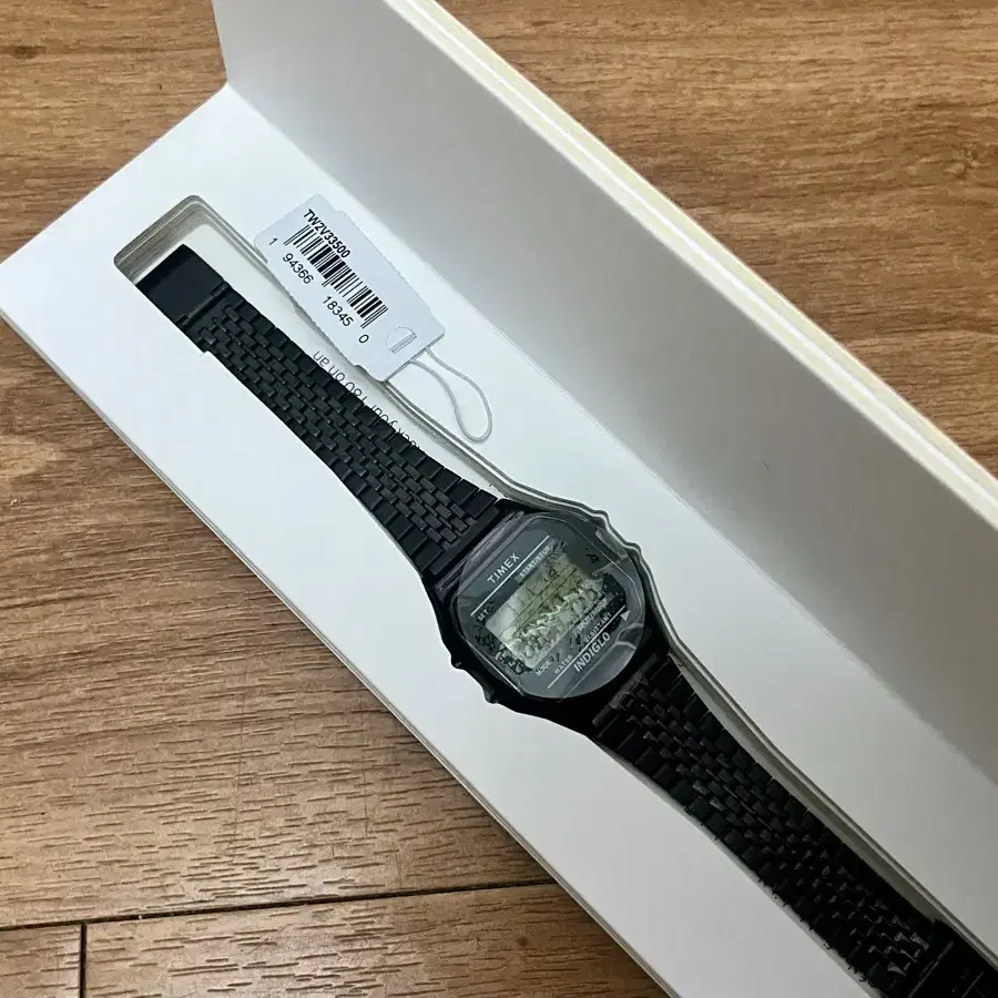 TIMEX X END. T80 실버/블랙 극미중고