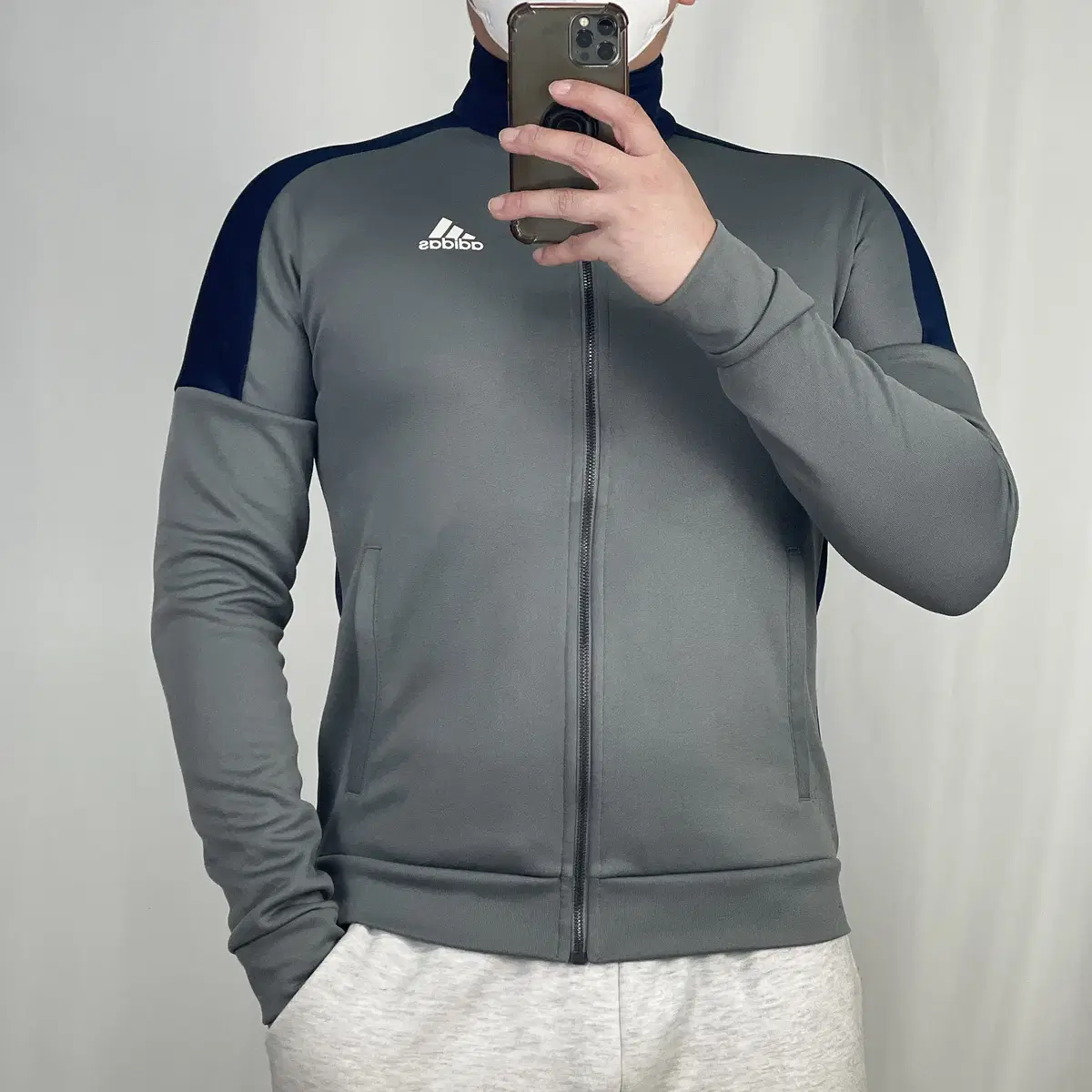 Adidas Grey Training Jersey M .241116