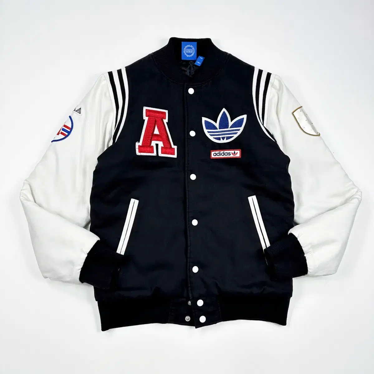 (실측M) adidas Archive Big Logo Nubim Varsity Jacket