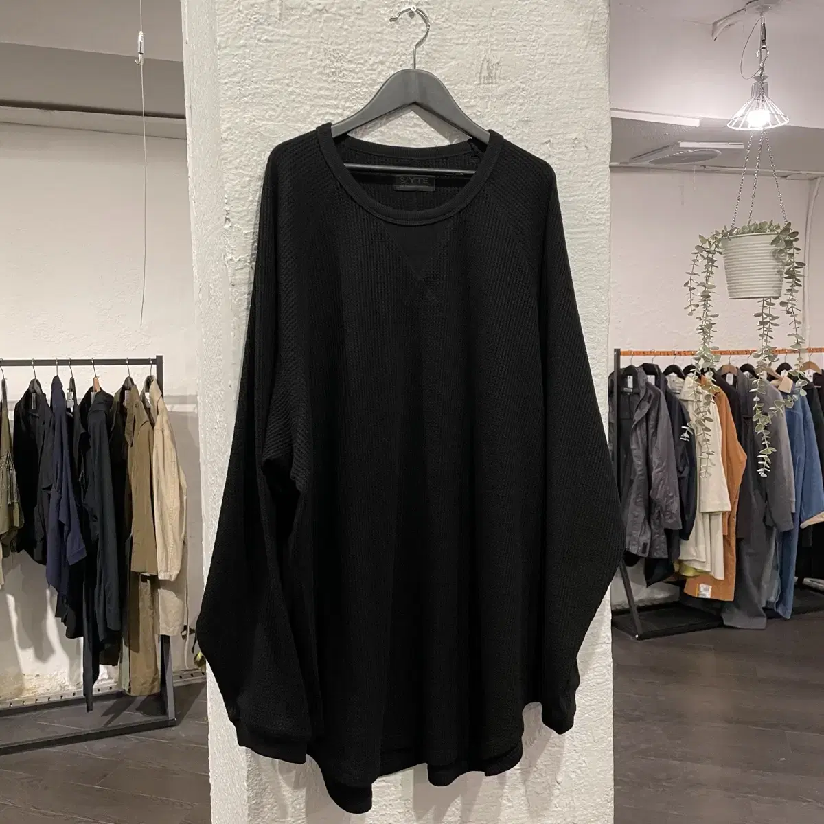 Yohji Yamamoto Oversized Waffle Knit