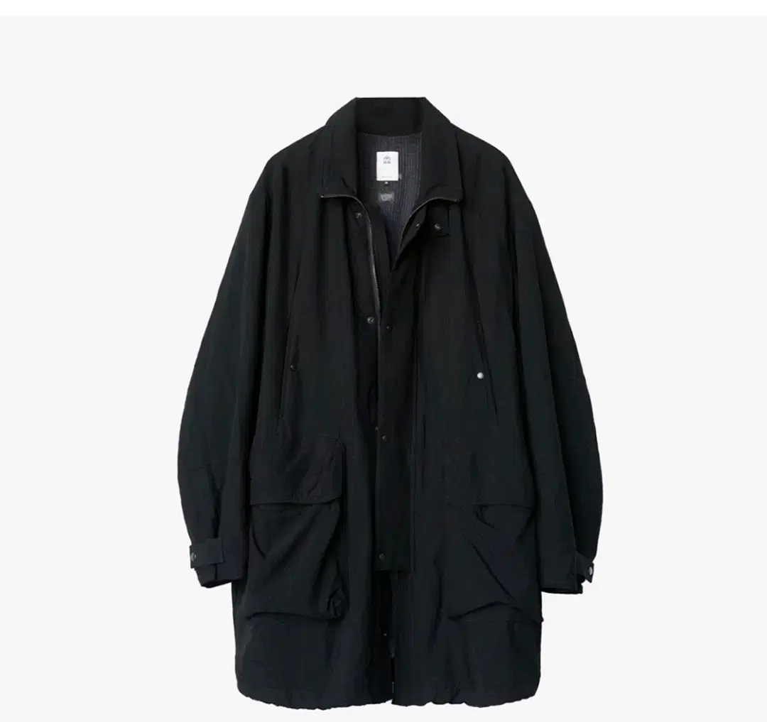 [4] Polyester Heavy Carcoat Black