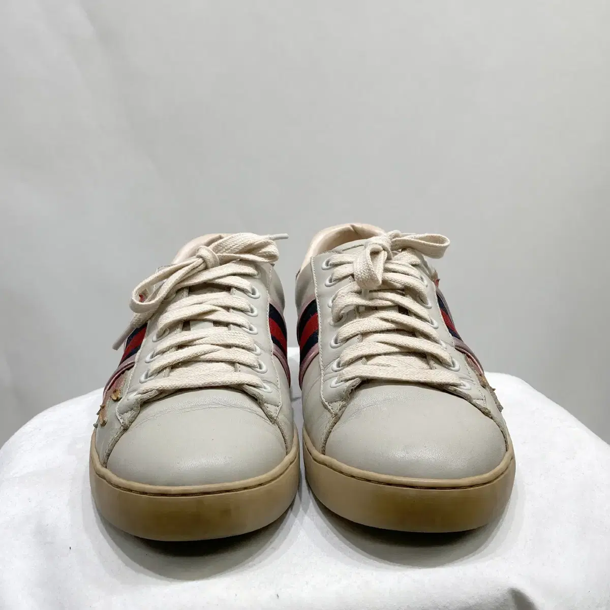 Gucci Aceflame Patch Low-Top Sneakers 255 Permanent