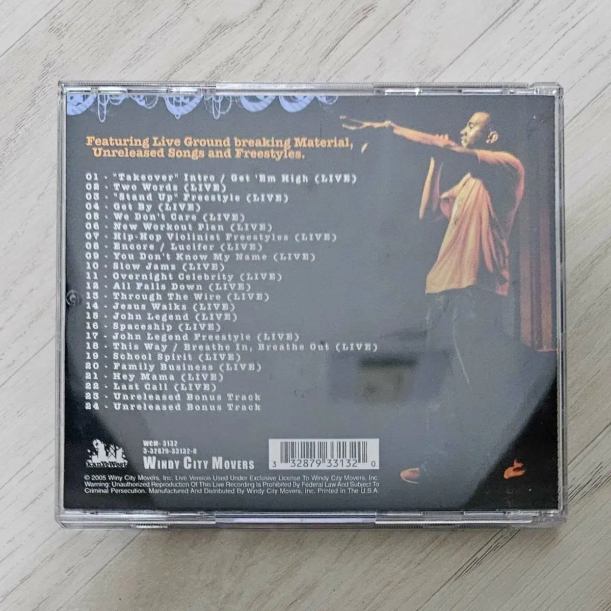 Kanye West - Live In Amsterdam (2005) CD