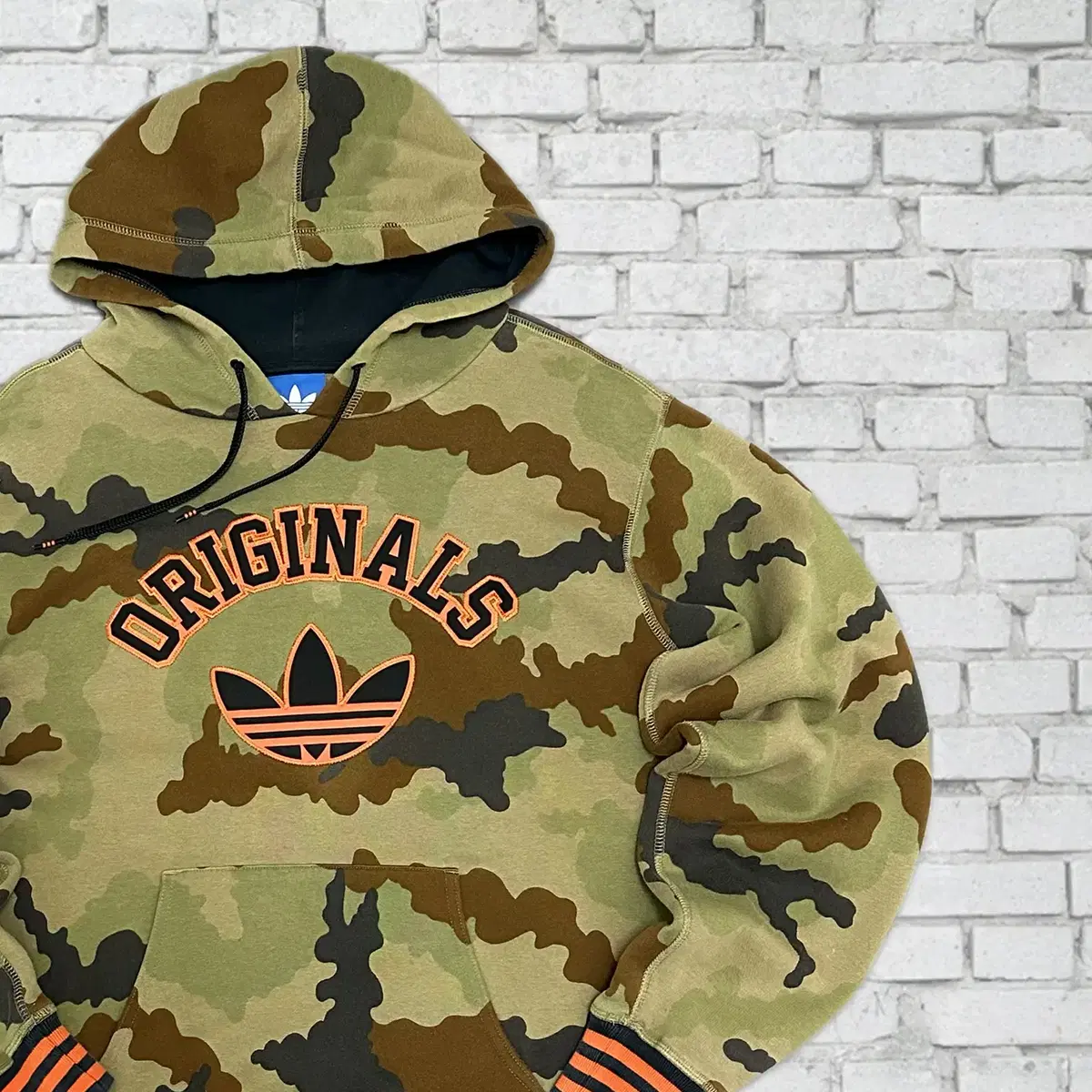 (1567) adidas Original Rare Tem Camo Hoodie 85