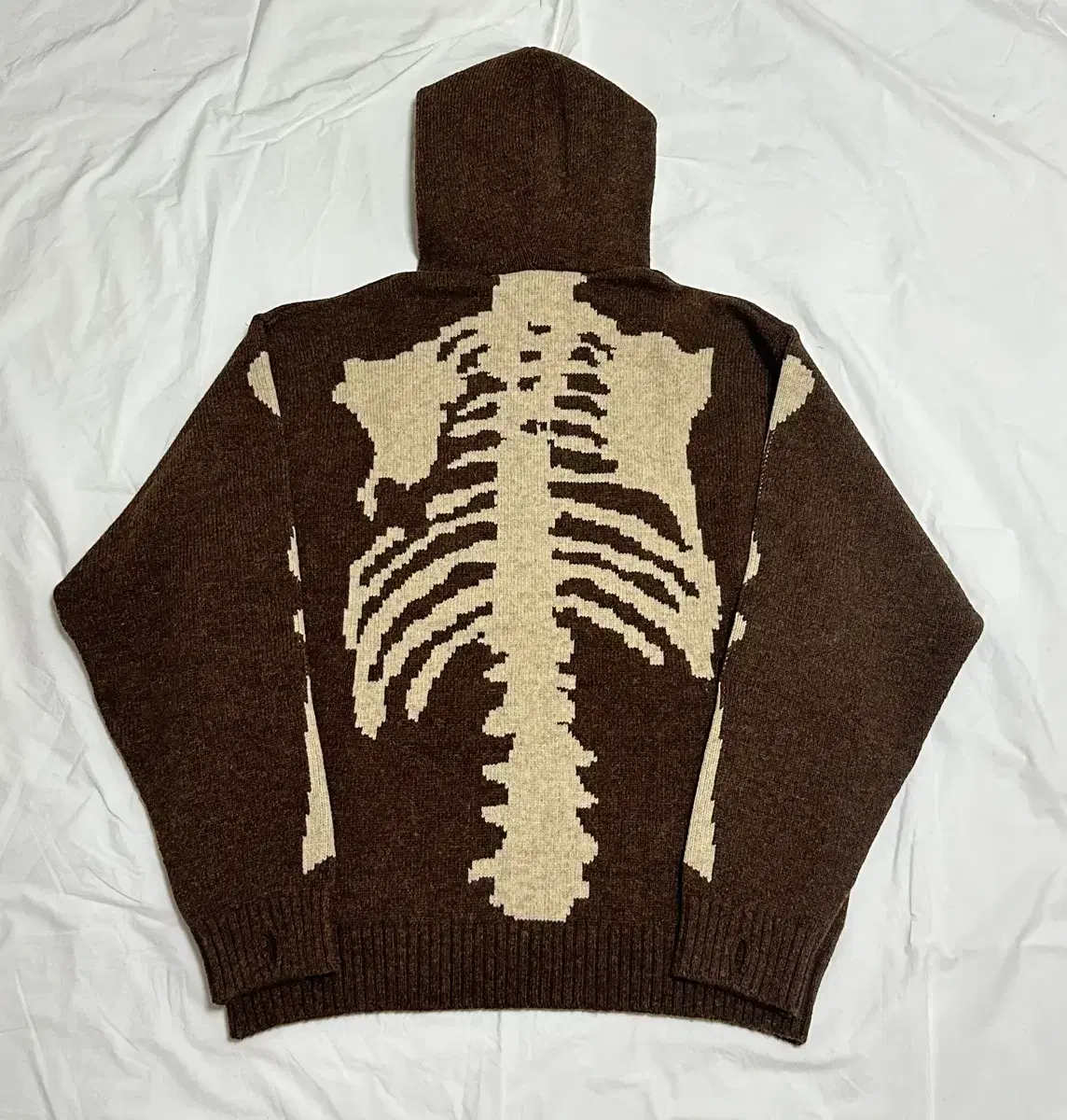 Capital Bone Knit Hoodie Brown 3 sizes New for sale.