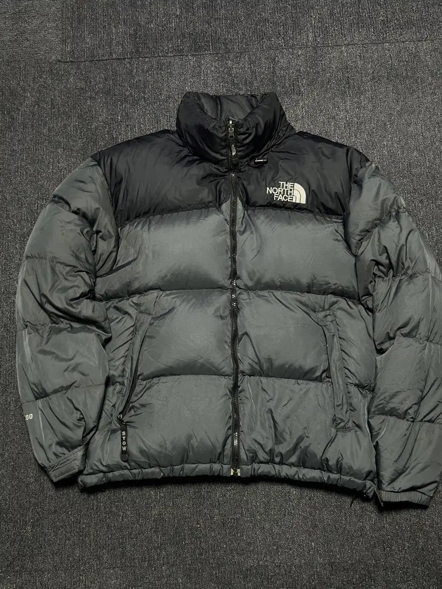 00s The North Face Knopsie 700 Padded STOW Gray Black Size L