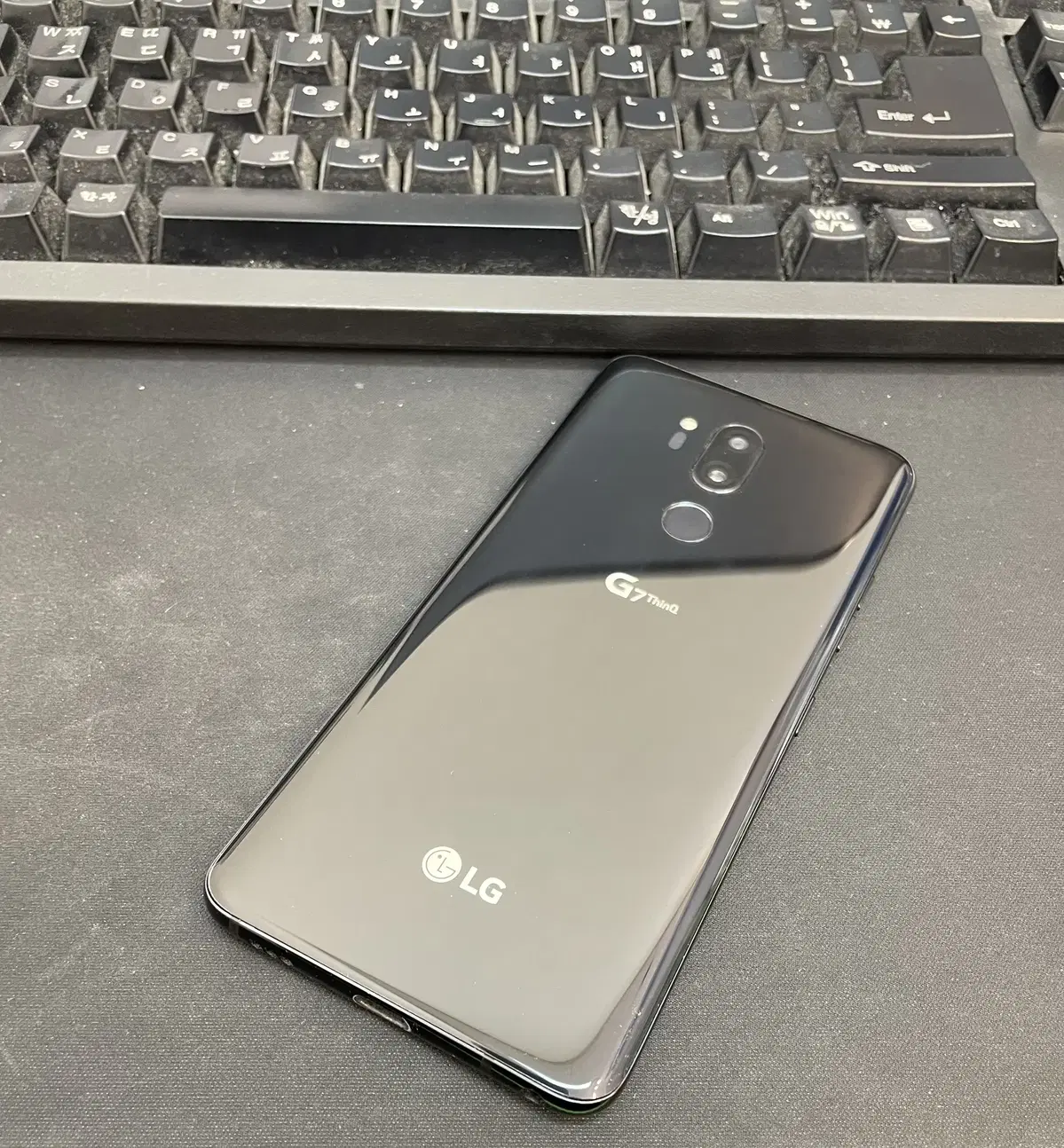 LG G7 블랙 64GB 무잔상 상태좋은 중고8만5천팝니다.