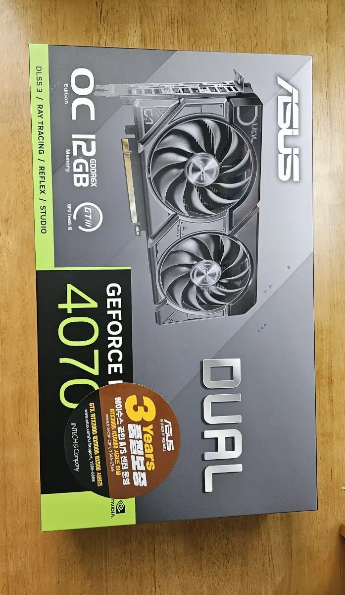 asus rtx 4070 super evo 미개봉