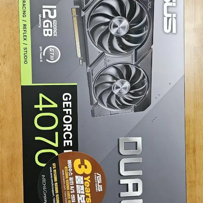 asus rtx 4070 super evo 미개봉