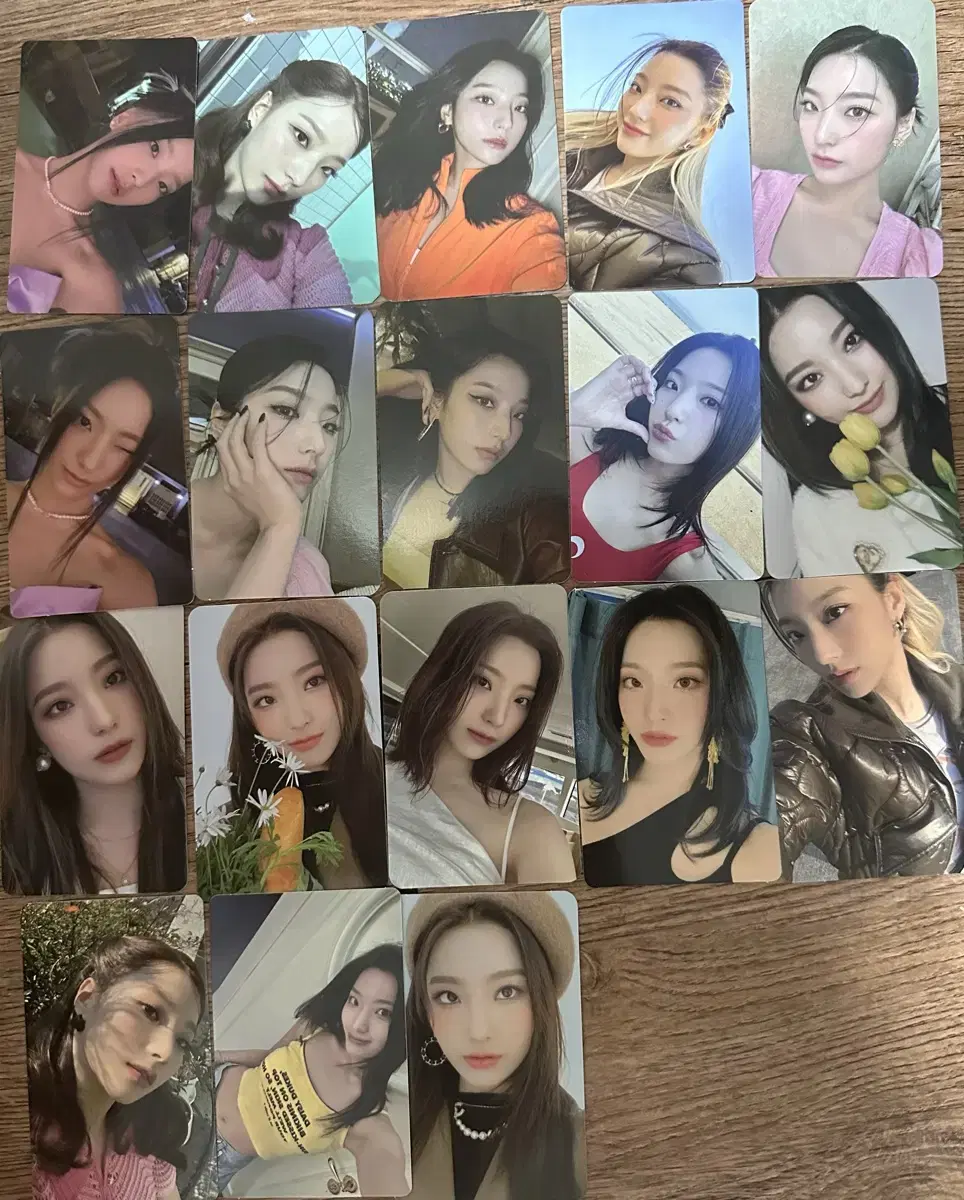 Fromis 9 lee saerom sell photo kards