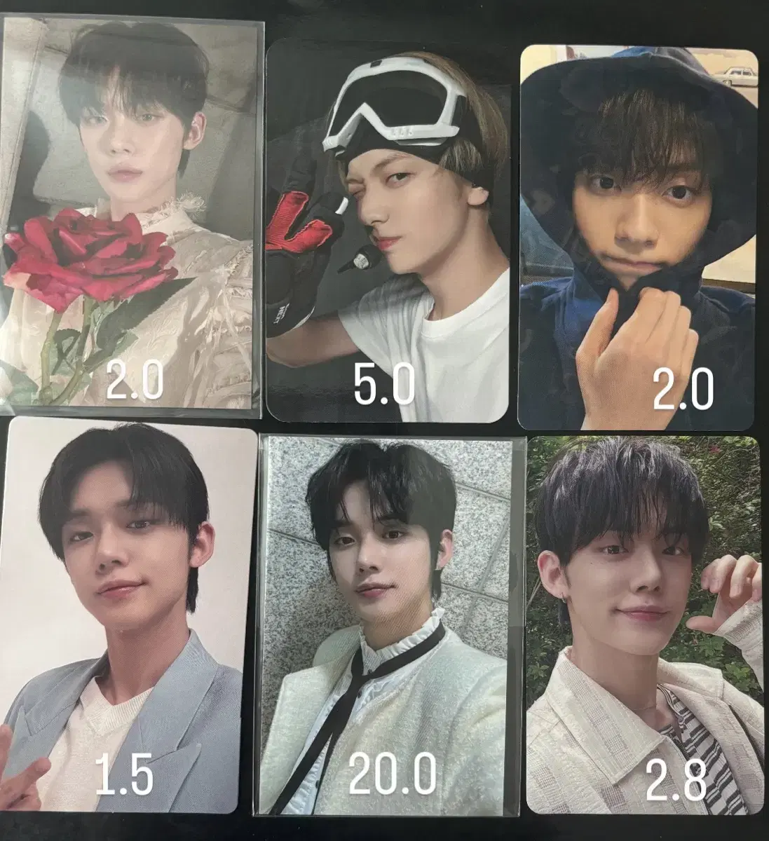 Tubatu txt photocard photocard collection zone pop up tunigayo tower record