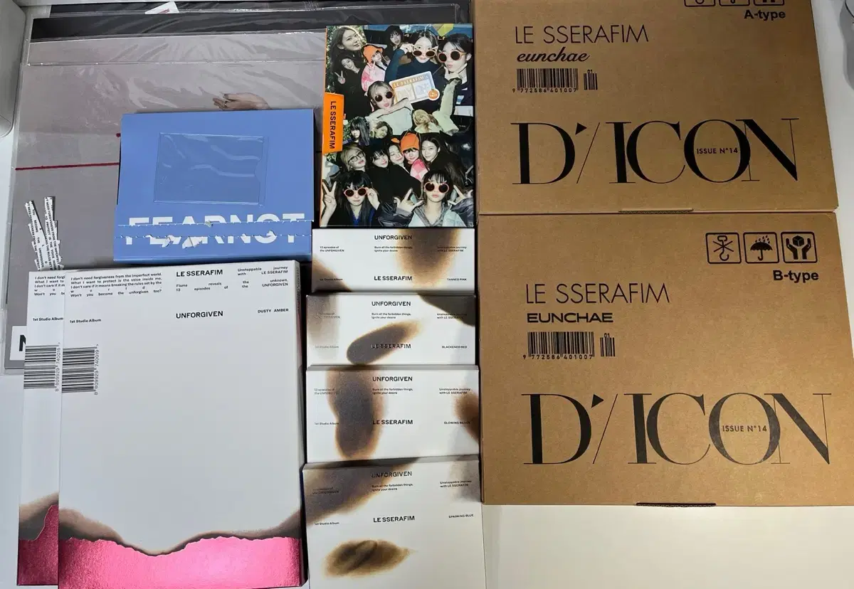 le sserafim unsealed album, dikon eunchae