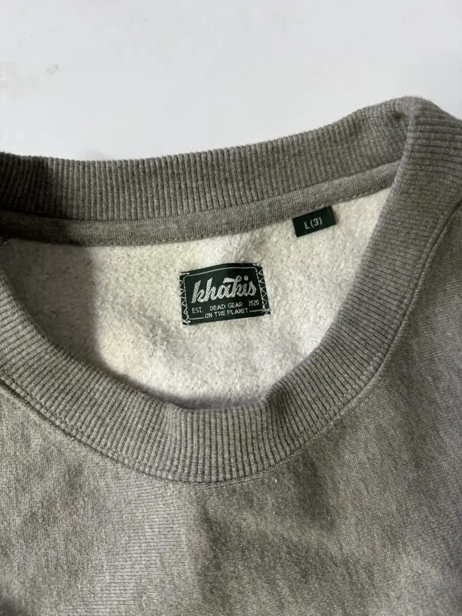 Kakis Pocket Crew Neck L