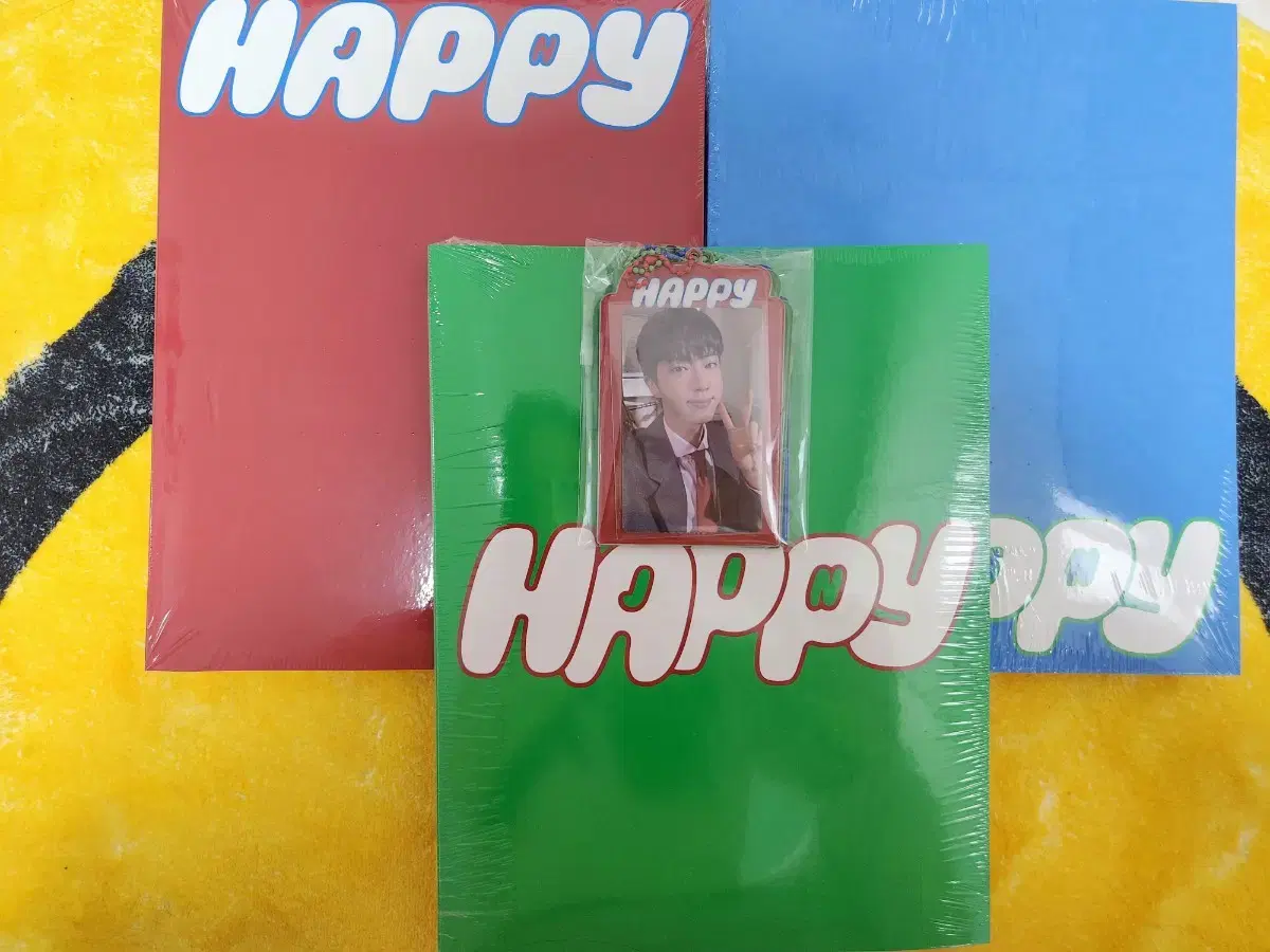 BTS jin HAPPY album set