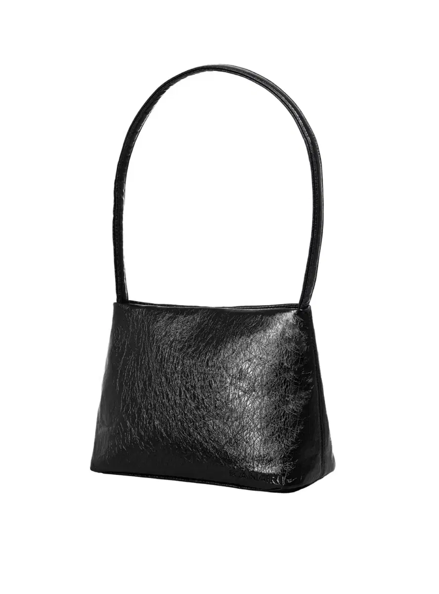 카나리 SQUARE BAG -BLACK LEATHER