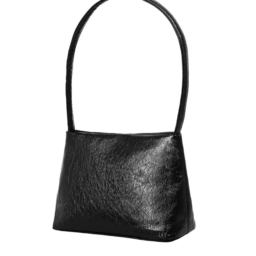 카나리 SQUARE BAG -BLACK LEATHER