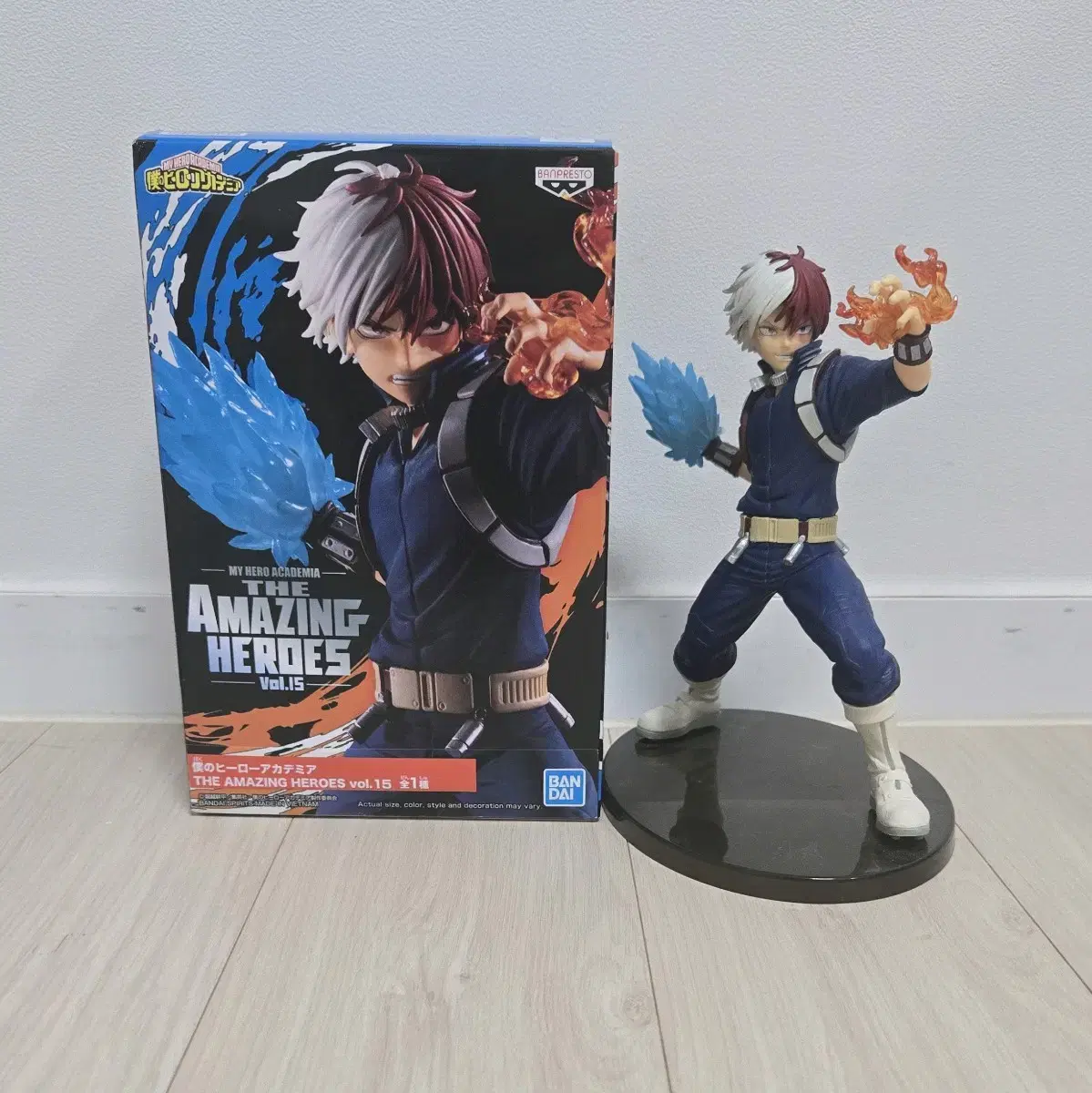 Hiroaka Nahia THE AMAZING HEROES Todoroki Shoto Figures