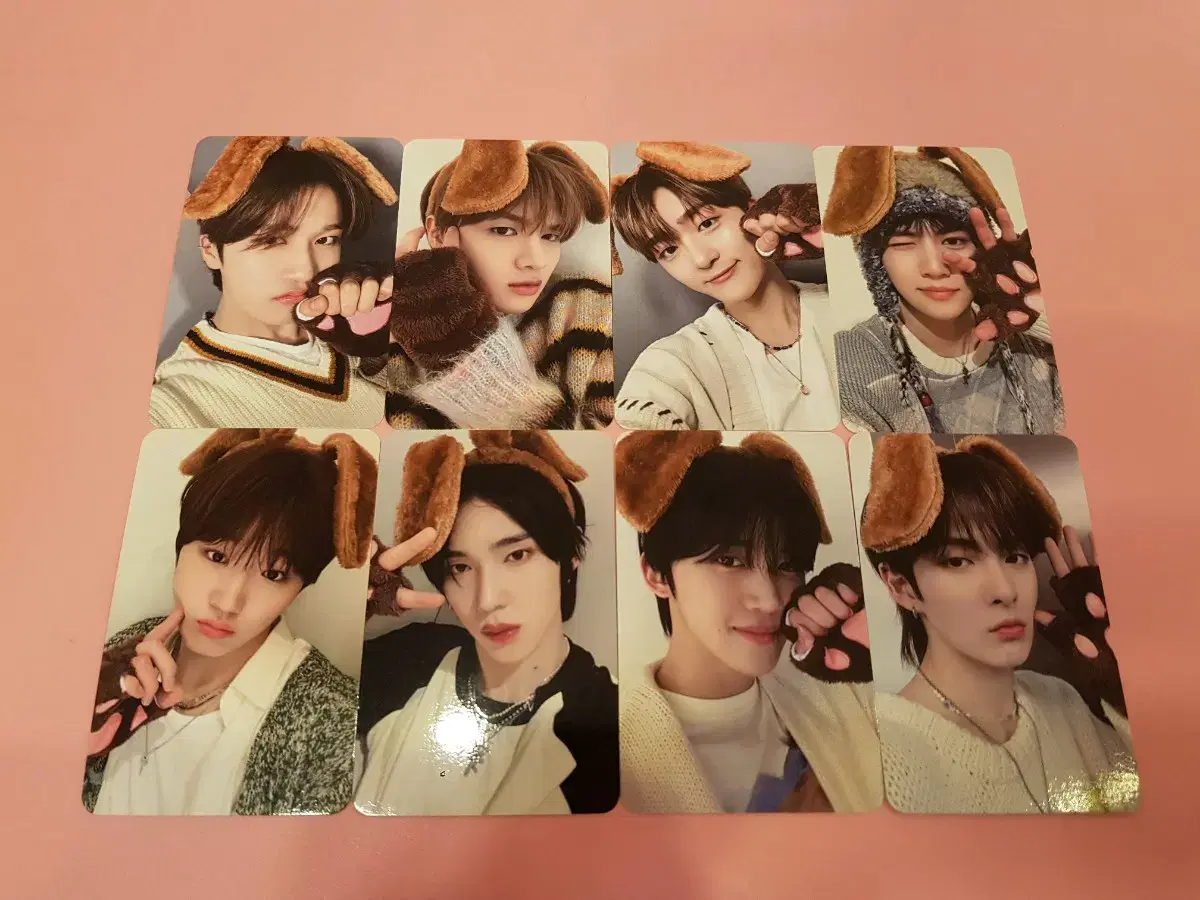 LUN8*Lunate photocard album BUFF:White (8 sheets in bulk)