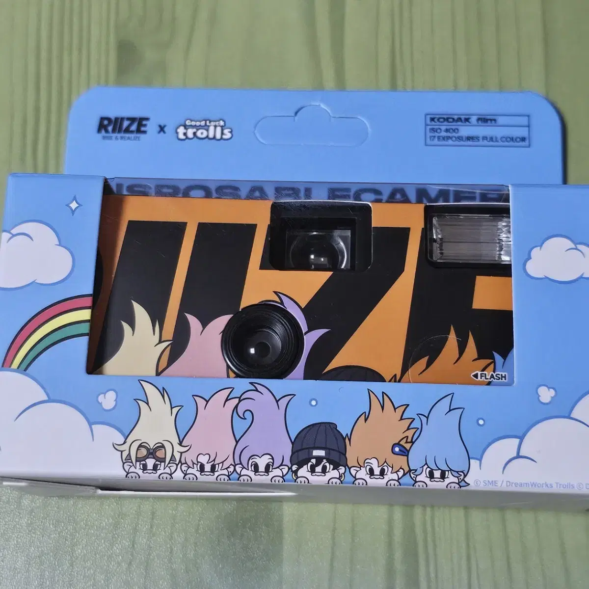 Rize Troll pop up Disposable Film Camera