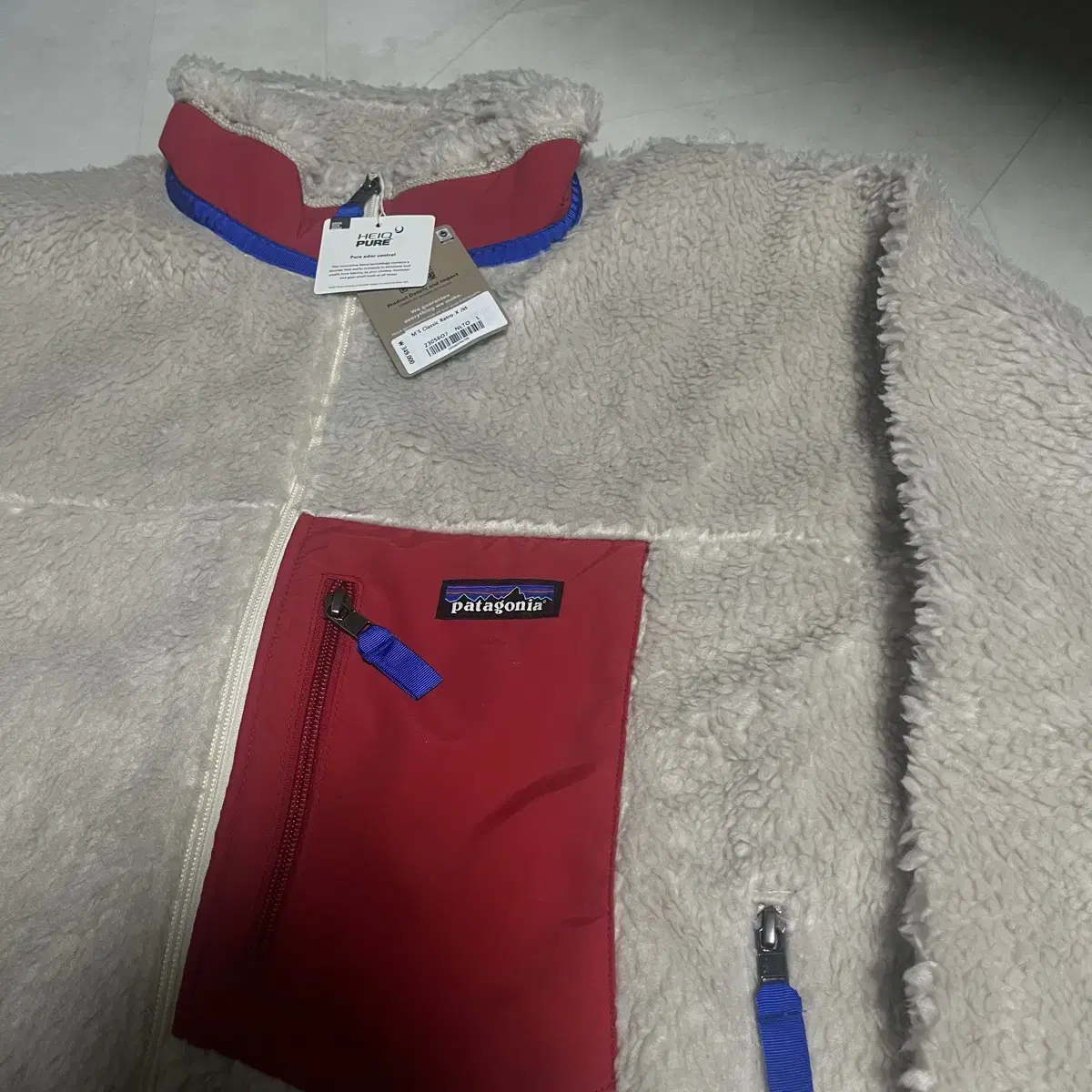 New (L) Patagonia Retro-X Fleece Jacket Ivory