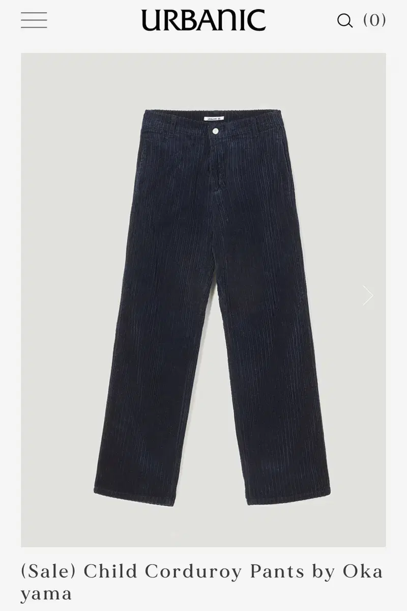 Urbanic30 얼바닉30 Child Corduroy Pants