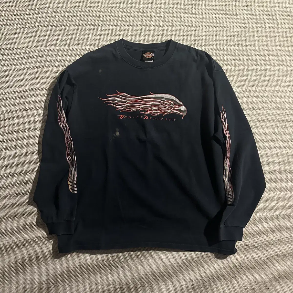 [XL] Vintage Harley-Davidson Flame Long Sleeve