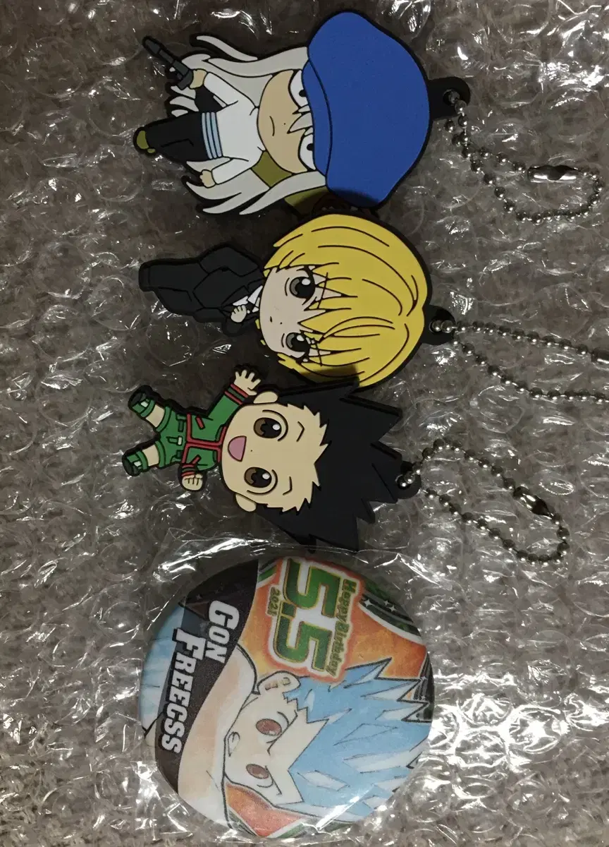 (Bulk)Hunter Hunter Rubber Strap Keyring & Birthday Badge