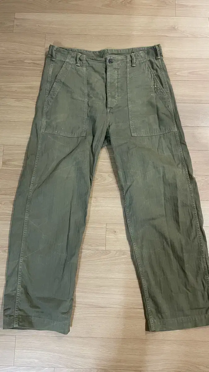 Polo Ralph Lauren Herringbone Painted Puttyg Pants 32x30