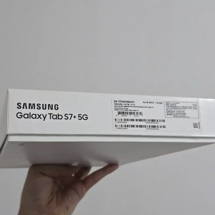 갤럭시탭S7+ 램12G 용량512G 5G 네이비 판매합니다