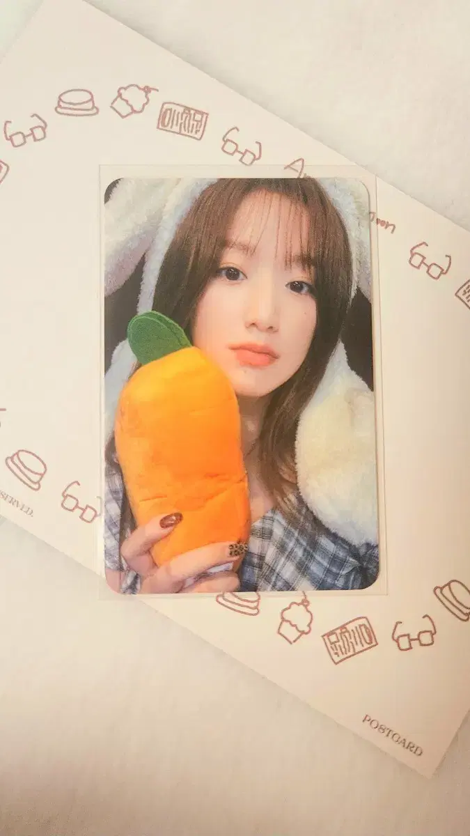 I sway makestar shuhua unreleased photocard claktion idle bunny