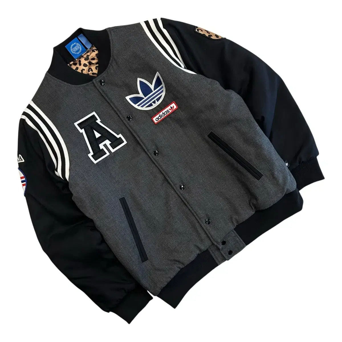 [105] Adidas Big Logo Stadium Jacket Jumper