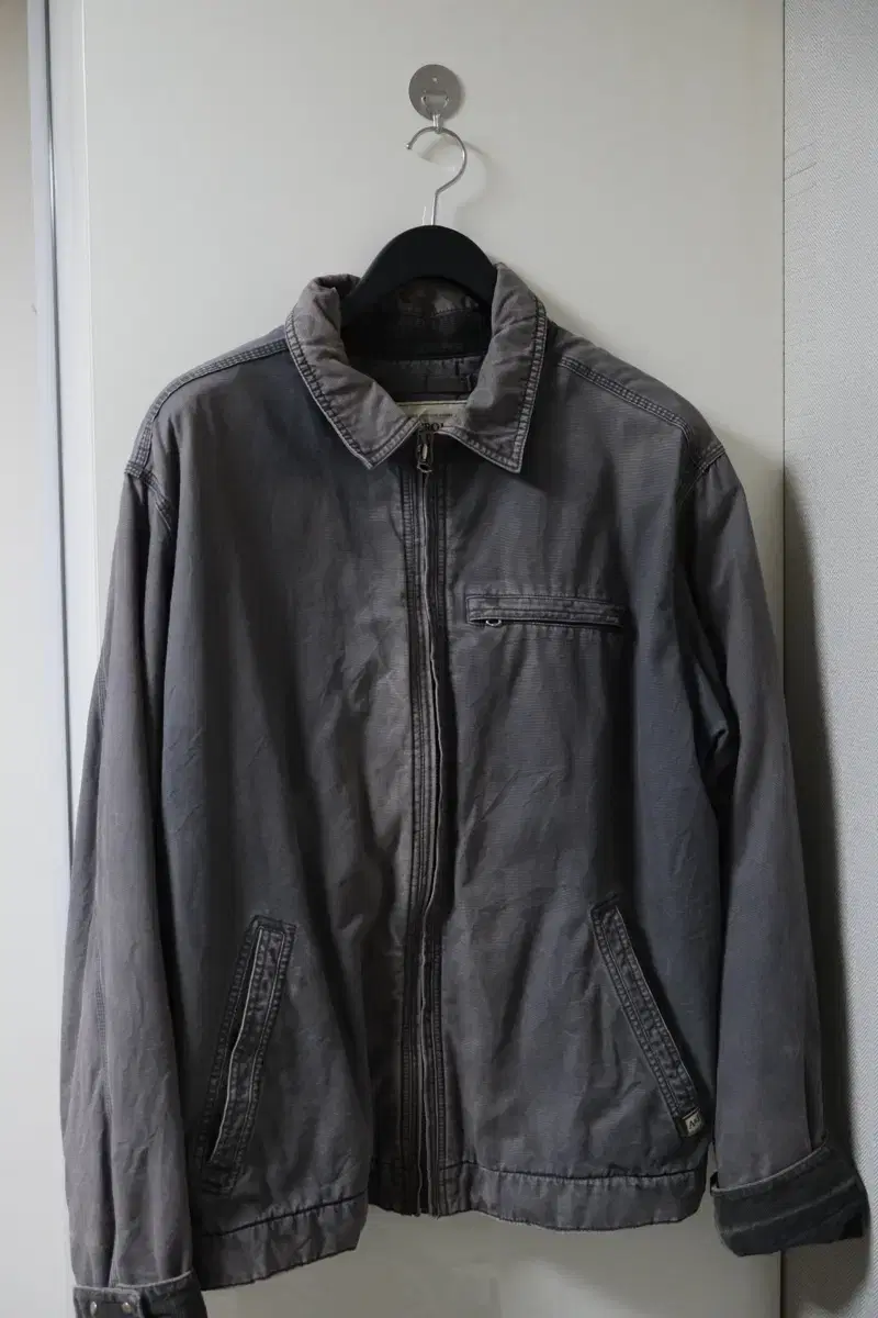 Vintage Work Jacket Washed Gray XL