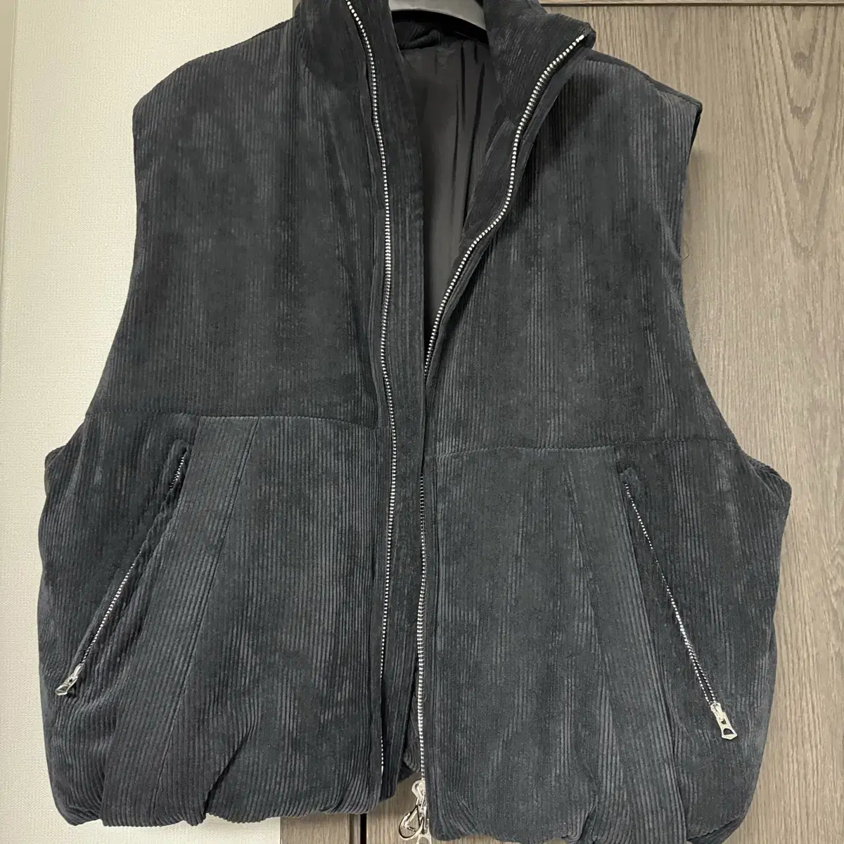 Solid Homme 24FW BlackEssentialsCorduroy Down Vest48