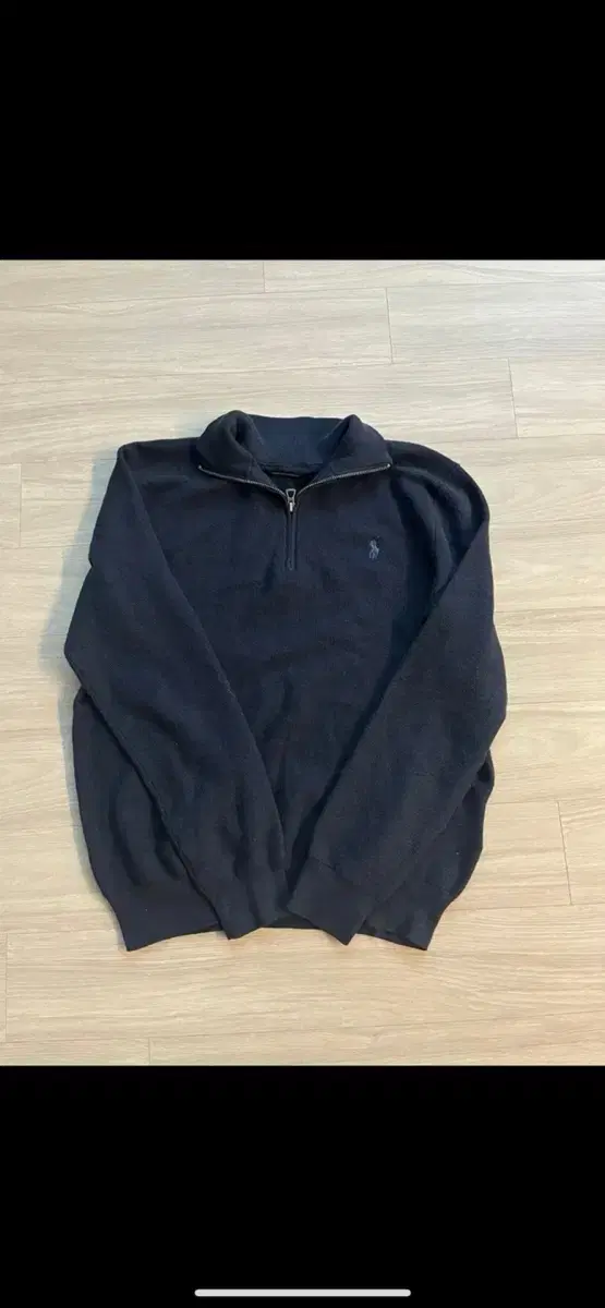 [M] Polo Vahn Zip-Up Knit Genuine