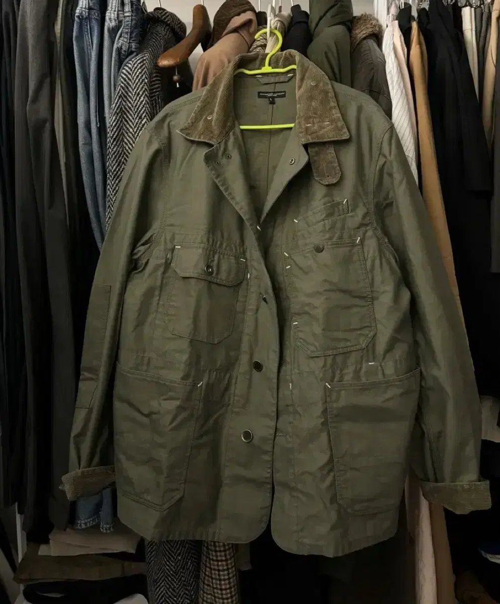 Engineeredgarments Logger Jacket Olive L