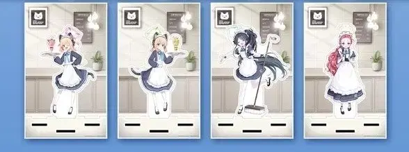 Bloo Archives Game Development Department Maid acrylic stand