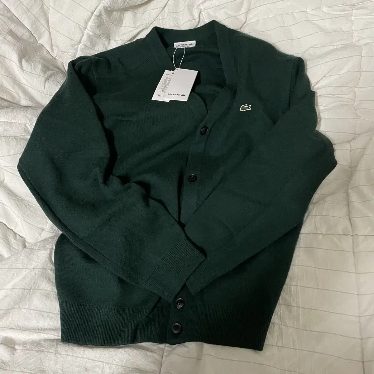 (Xl,6) Lacoste Cardigan East De Vere