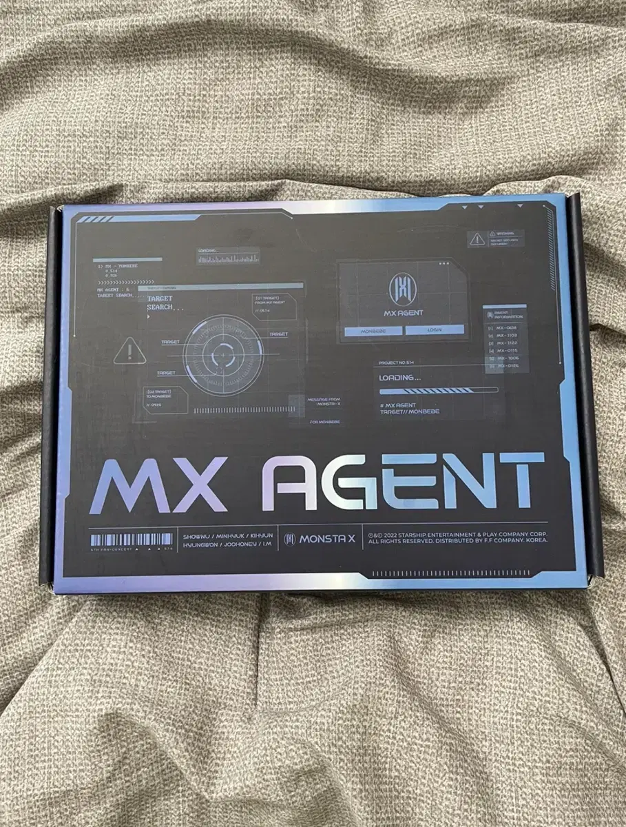 몬스타엑스 6기 팬콘 DVD 양도 MX AGENT