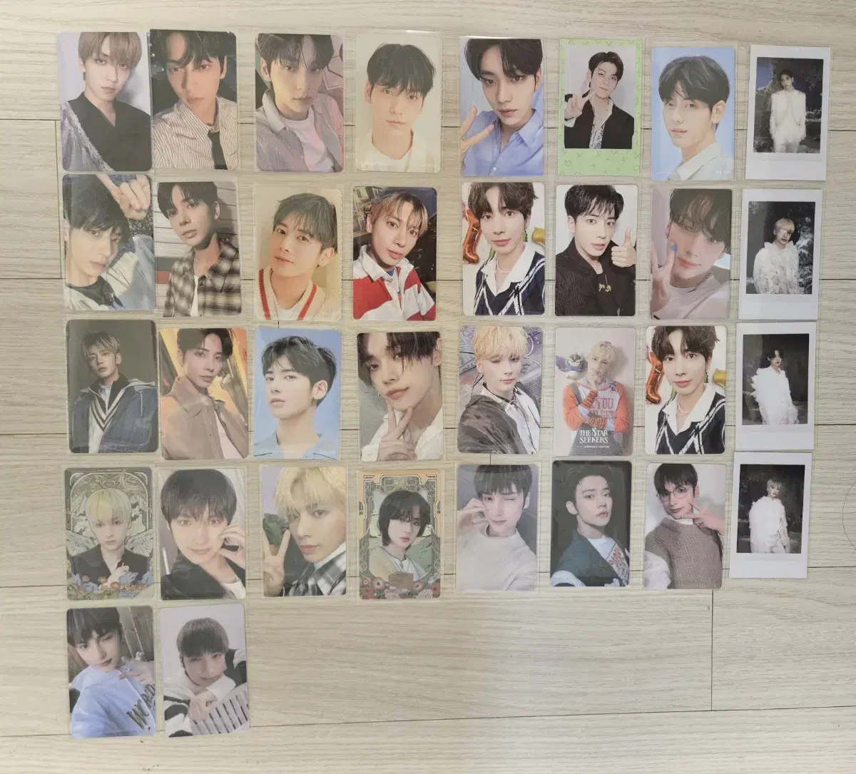 txt photocard in bulk (63 sheets)