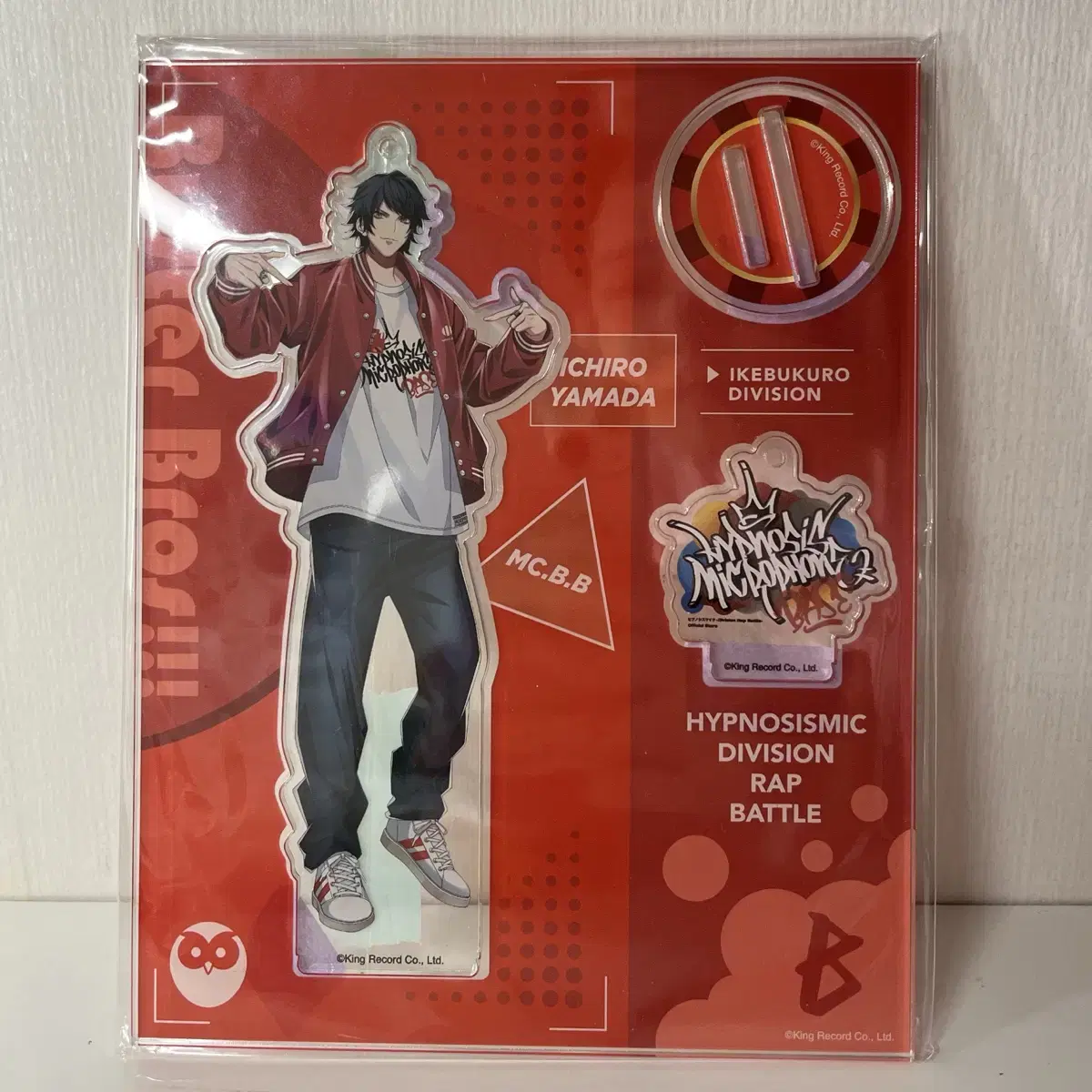 Hypnosis Microphone Ichiro Yamada Base Base Acrylic Stand