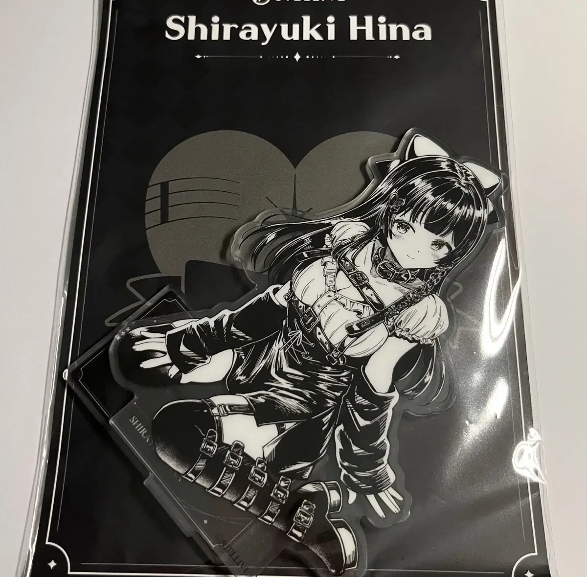 Stellive Hina (black and white) The Modern acrylic sells them.