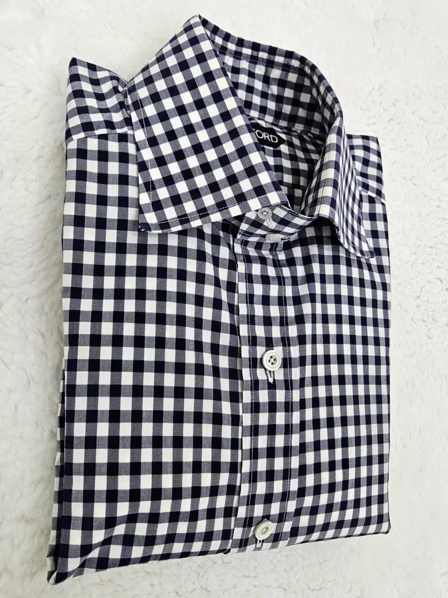 Tom Ford Gingham Check Shirt