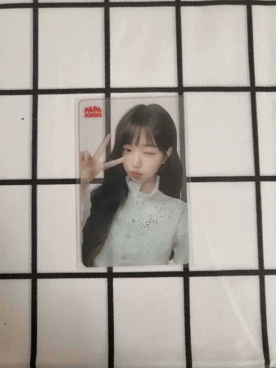 Ive Papa Johns 5th wonyoung photocard WTS