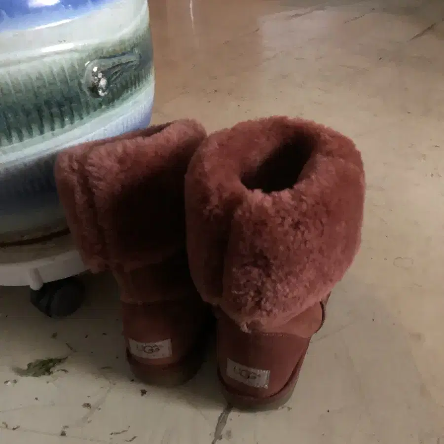 Vintage Red ugg 빈티지 어그부츠