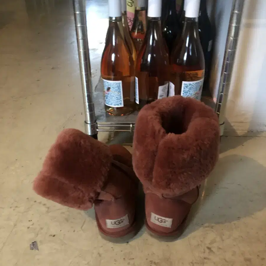 Vintage Red ugg 빈티지 어그부츠