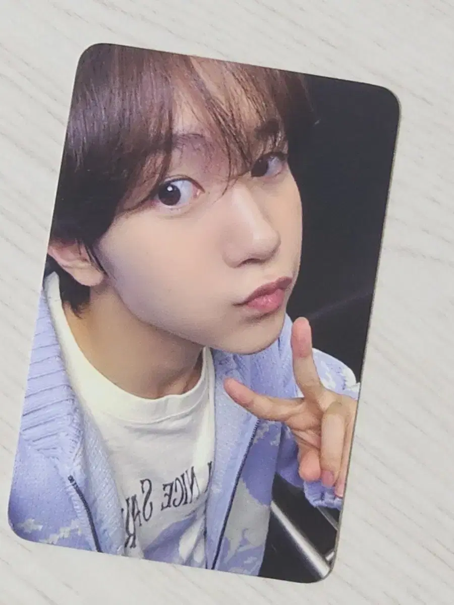 NCT Wish Ryo Steady with muu video call event unreleased photocard Photocard