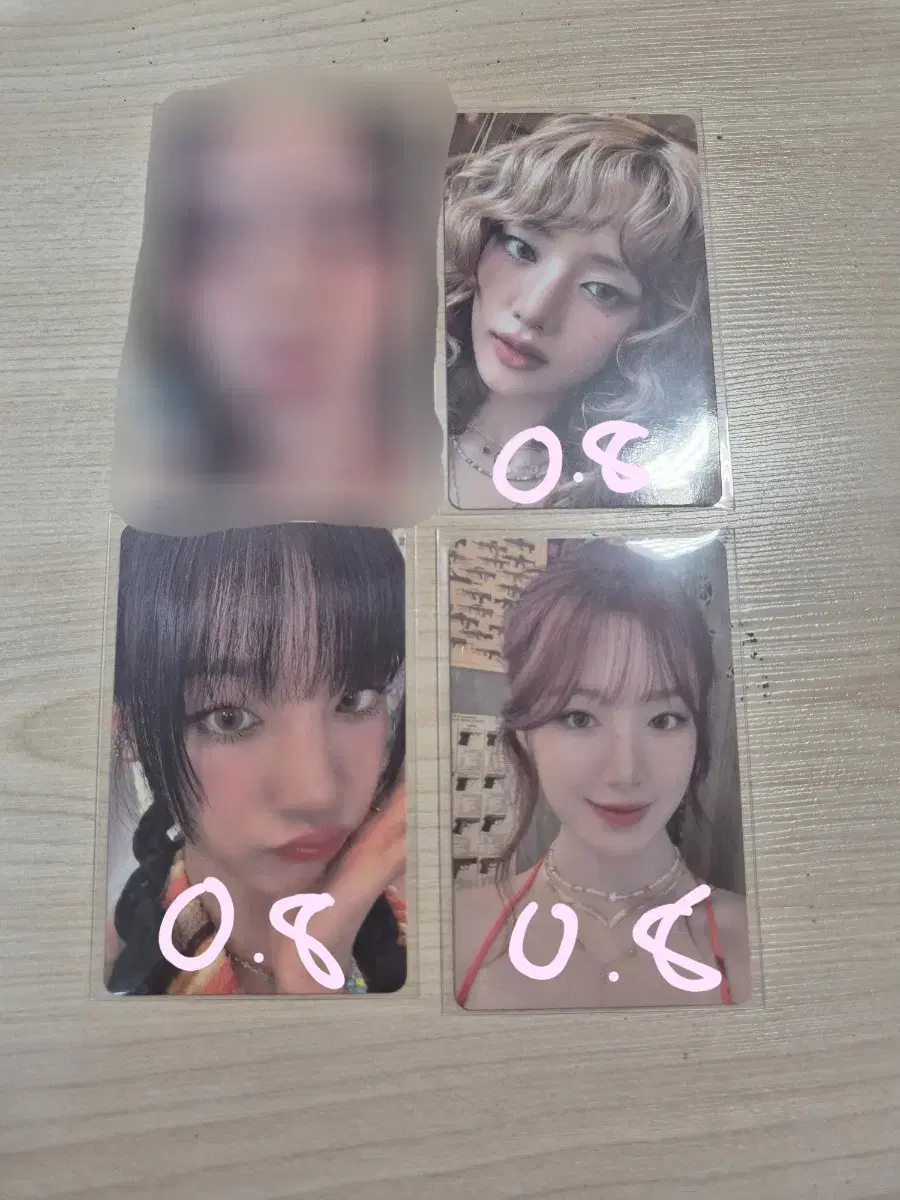 women idle i sway weverse pre-order benefit photocard sell