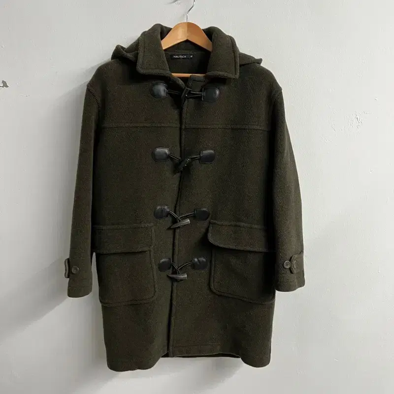 [M] Nautica Tteokbokki Coat Khaki