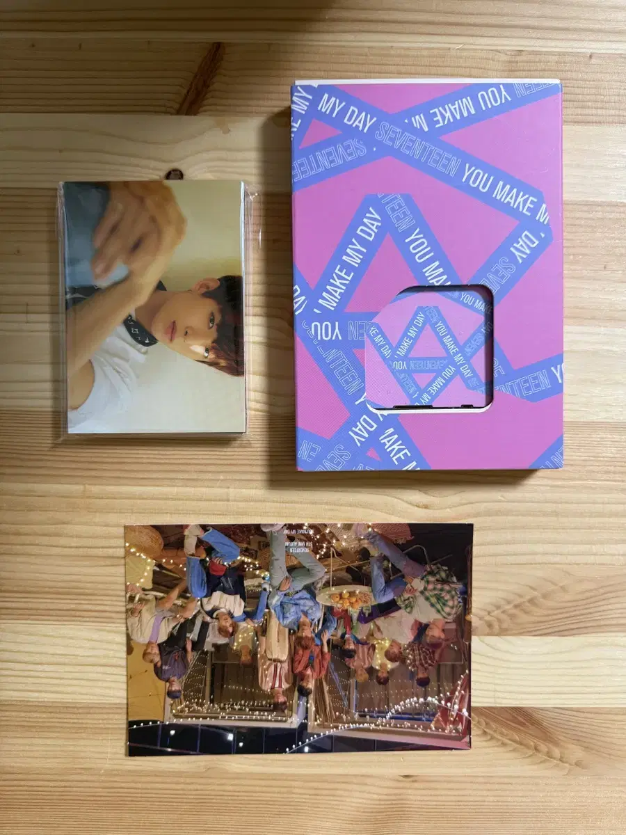 Seventeen You Make My Day Kit Album + Postcard + Photocard Set