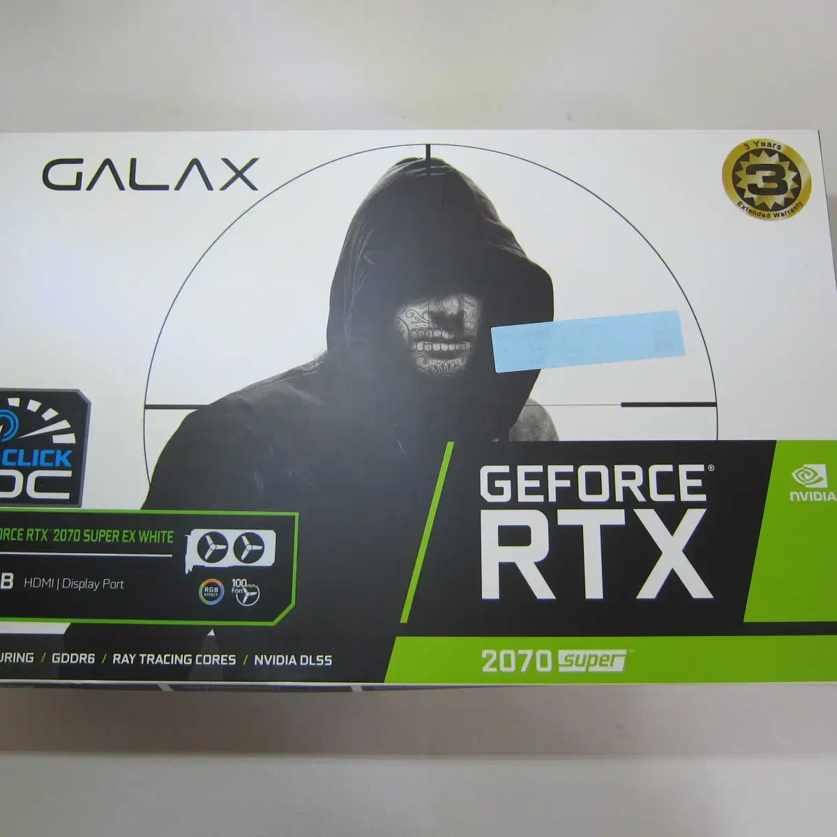 GALAX RTX2070 SUPER EX WHITE OC D6 8GB